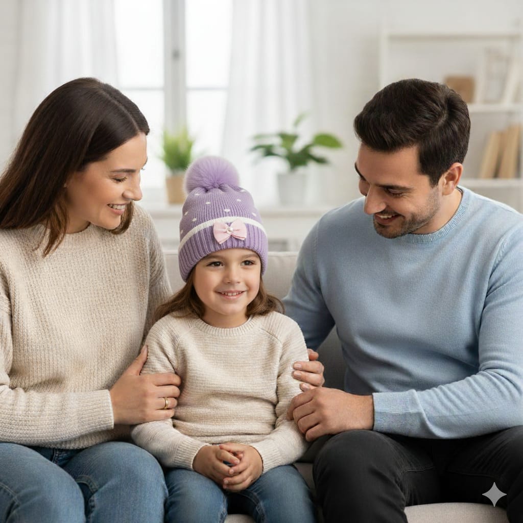 قبعات متعددة الألوان للأطفال - الصورة 2