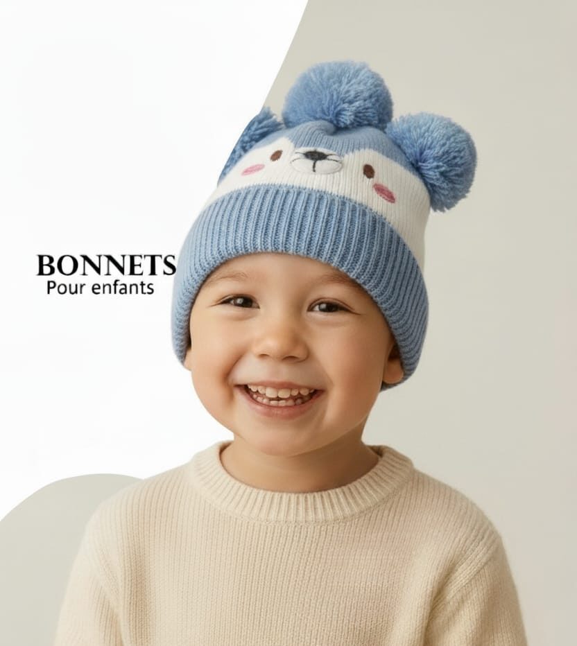 قبعات متعددة الألوان للأطفال - الصورة 5